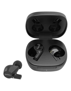 Belkin Soundform Rise True Wireless Headphones Black AUC004btBK