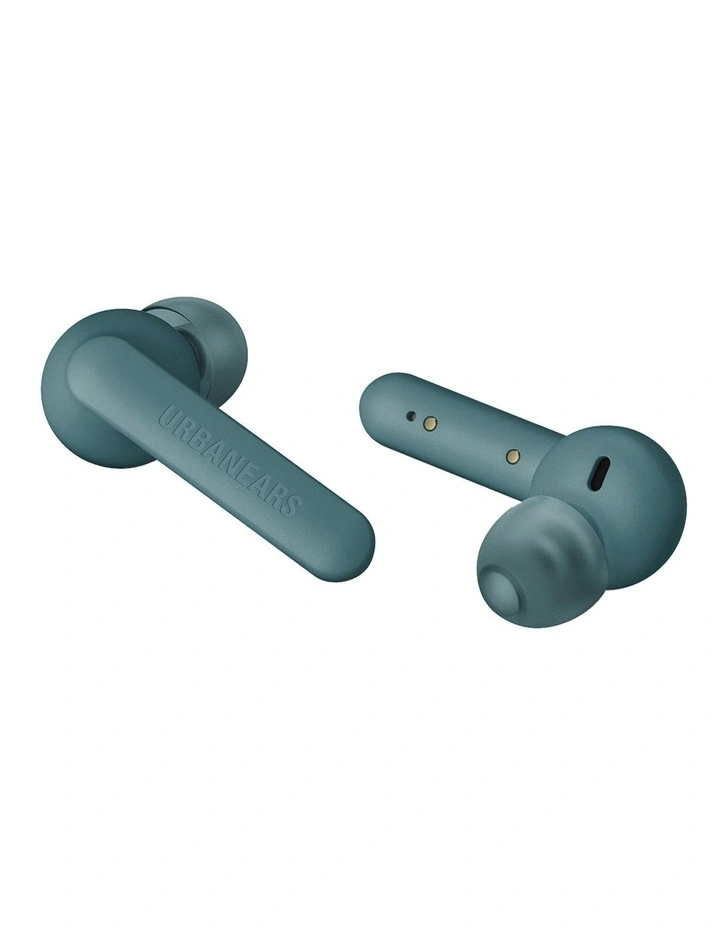 URBANEARS Alby True Teal Green Wireless Earbuds - Image 3