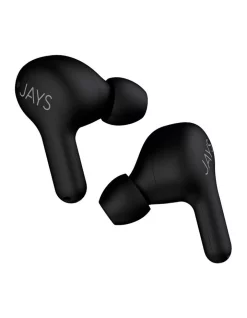 Jays T-Seven True Wireless Earbuds In Black