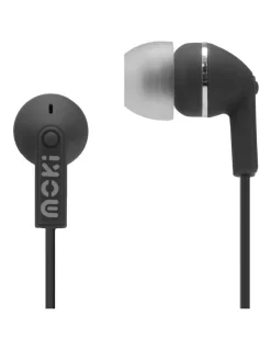 Moki Dots Noise Isolation Earbuds Black