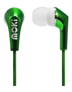 Moki Metallics Earphone Green