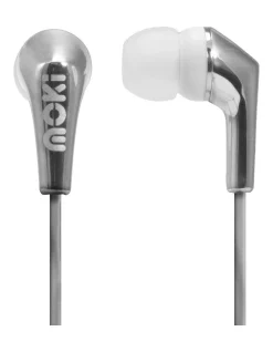 Moki Metallics Earphone Silver