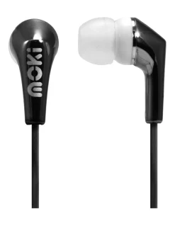Moki Metallics Earphone Black
