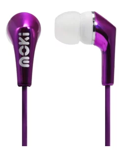 Moki Metallics Earphone Pink