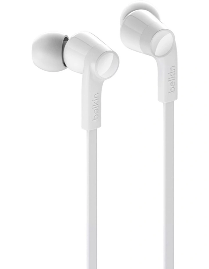Belkin Rockstar Headphones With Lightning Connector White - Image 2