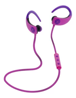 Moki Octane Bluetooth Earphones Pink