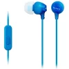 Sony Blue In Ear Headphones MDREX15AP
