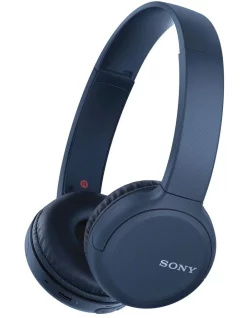 Sony Blue Wireless On-Ear Headphones WHCH510L