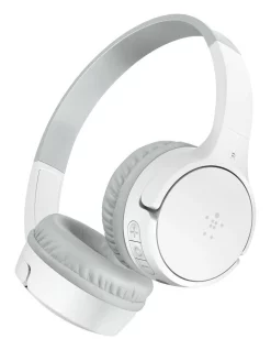 Belkin Soundform Mini Wireless Headphones In White