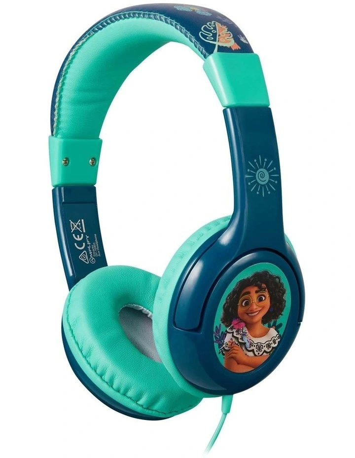 SMD Technology Disney Padded Auxiliary Headphones Encanto In Teal - Image 2