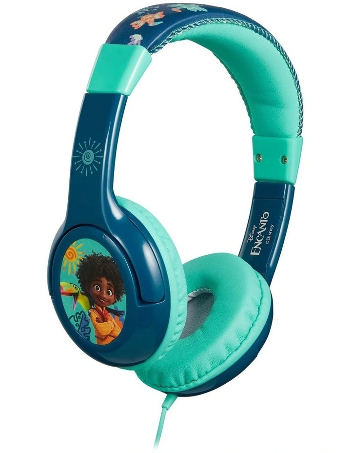 SMD Technology Disney Padded Auxiliary Headphones Encanto In Teal - Image 3