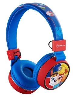 SMD Technology Paw Patrol Padded Bluetooth Headphones Chase In Blue