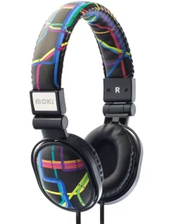 Moki Poppers On-ear Headphones Subway