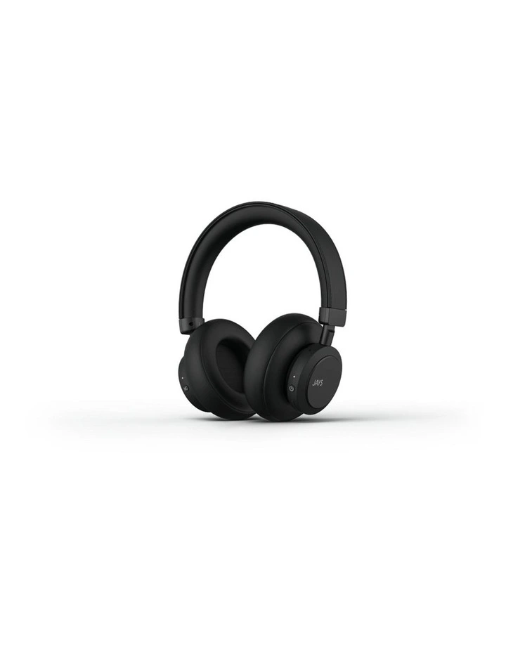 Jays Q-seven Wireless Headphones In Black