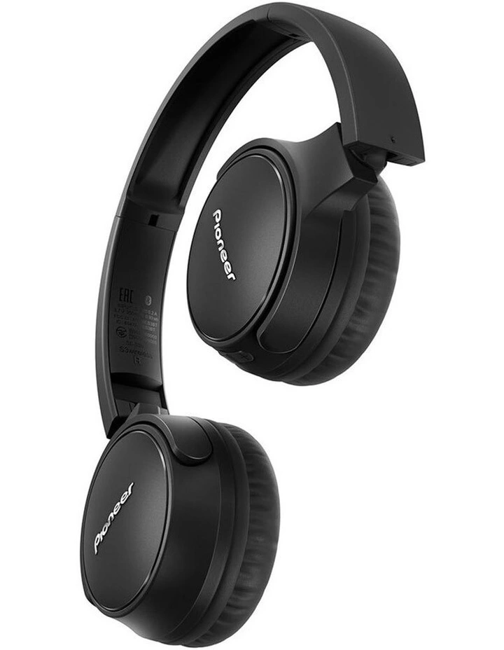 PIONEER S3 Black Wireless On Ear Headphone With Microphone - Image 2