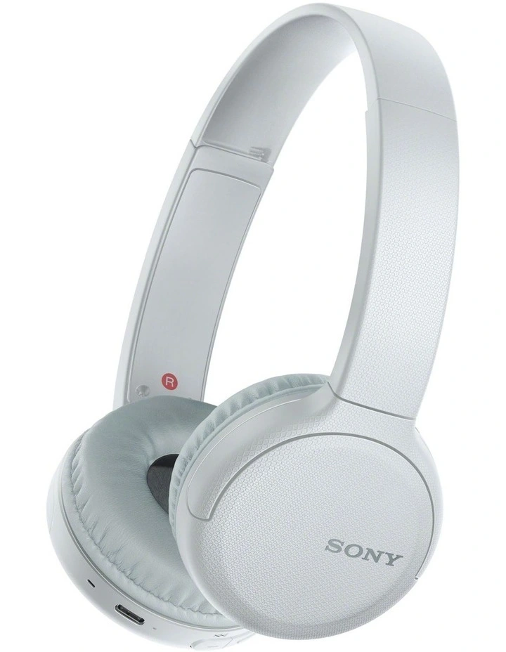 Sony White Wireless On-Ear Headphones WHCH510W