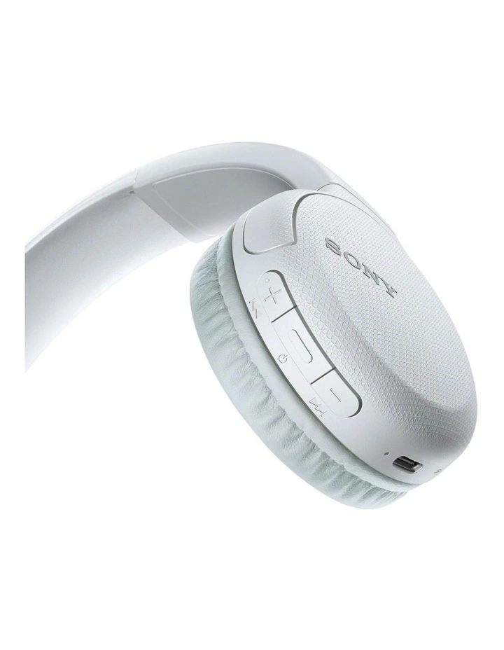 Sony White Wireless On-Ear Headphones WHCH510W - Image 2