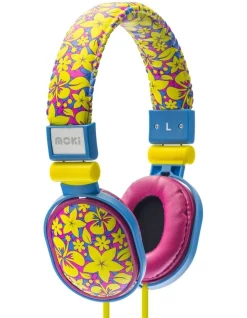 Moki Poppers On-ear Headphones Aloha