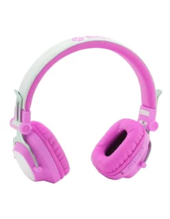 Moki EXO Pink Kids Bluetooth On Ear Headphones
